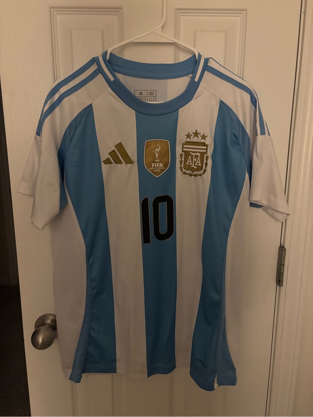 adidas Argentina National Team Jersey Kit 2024 2022 World Cup Champions Messi 10
